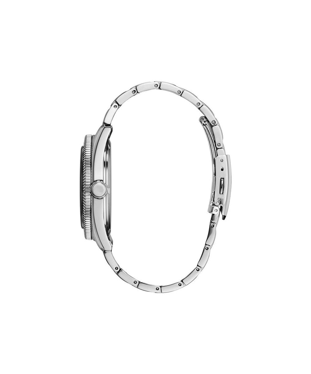 Citizen Eco-Drive Gents Green & Silver Sport Watch
