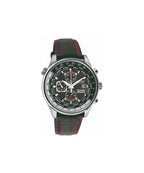 Citizen Eco-Drive Gents Red Arrows Chronograph Leather Strap Watch