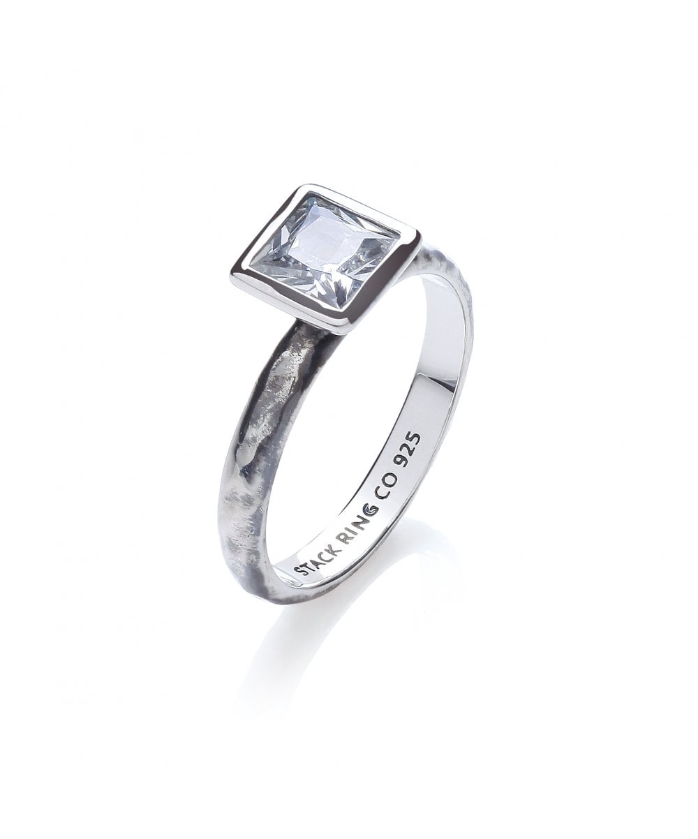 Stack Ring Co Brilliant Silver Stacking Ring