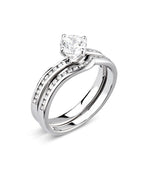 18ct White Gold 0.65ct Diamond Solitaire Ring