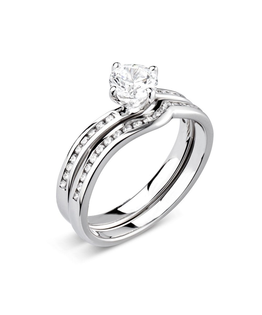 18ct White Gold 0.65ct Diamond Solitaire Ring