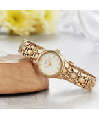 Citizen Eco-Drive Gold Plated Silhouette Ladies Bracelet Watch