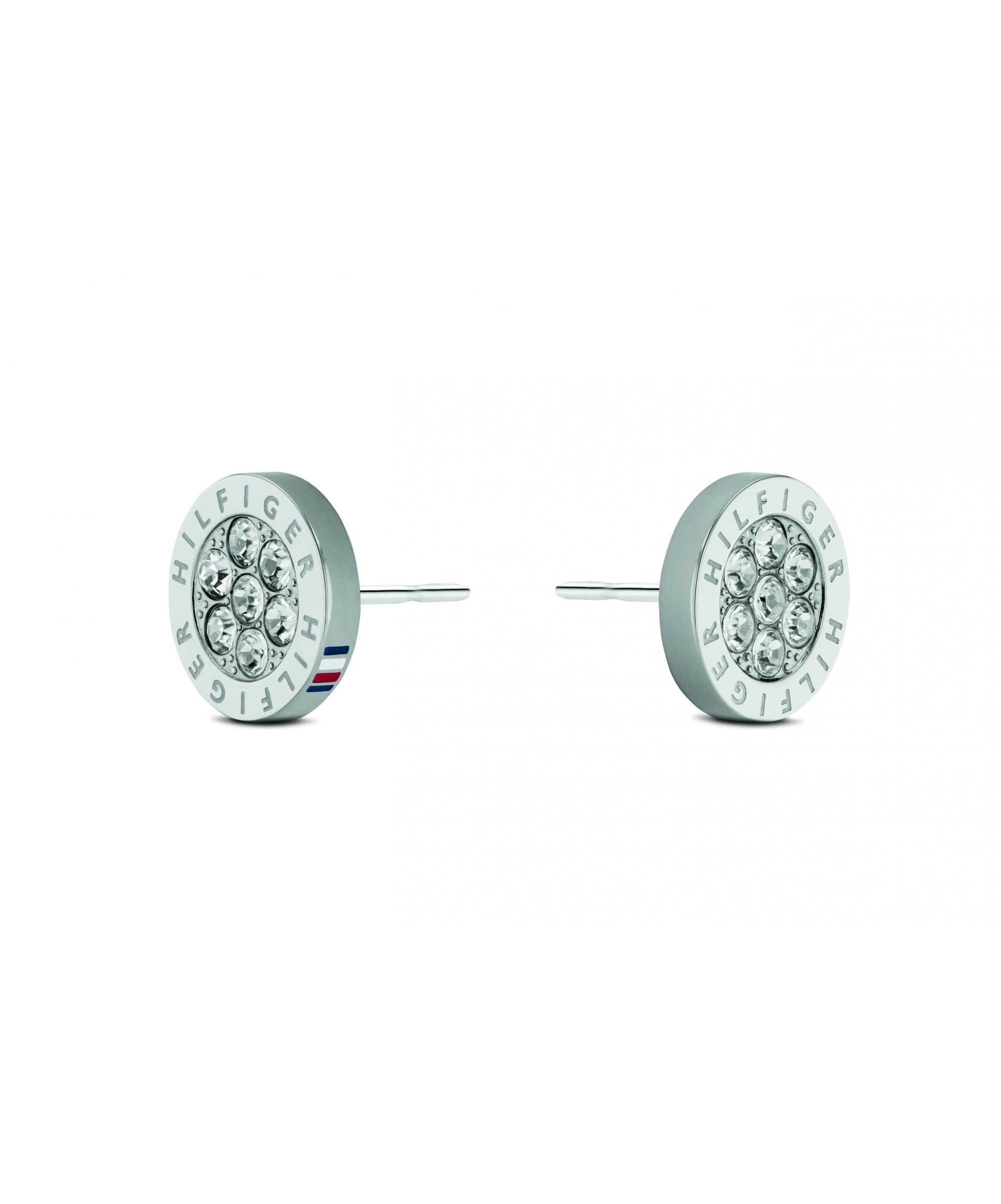 Tommy Hilfiger Crystal Ladies Stud Earrings