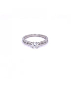 18ct White Gold 0.50ct Diamond Solitaire Ring