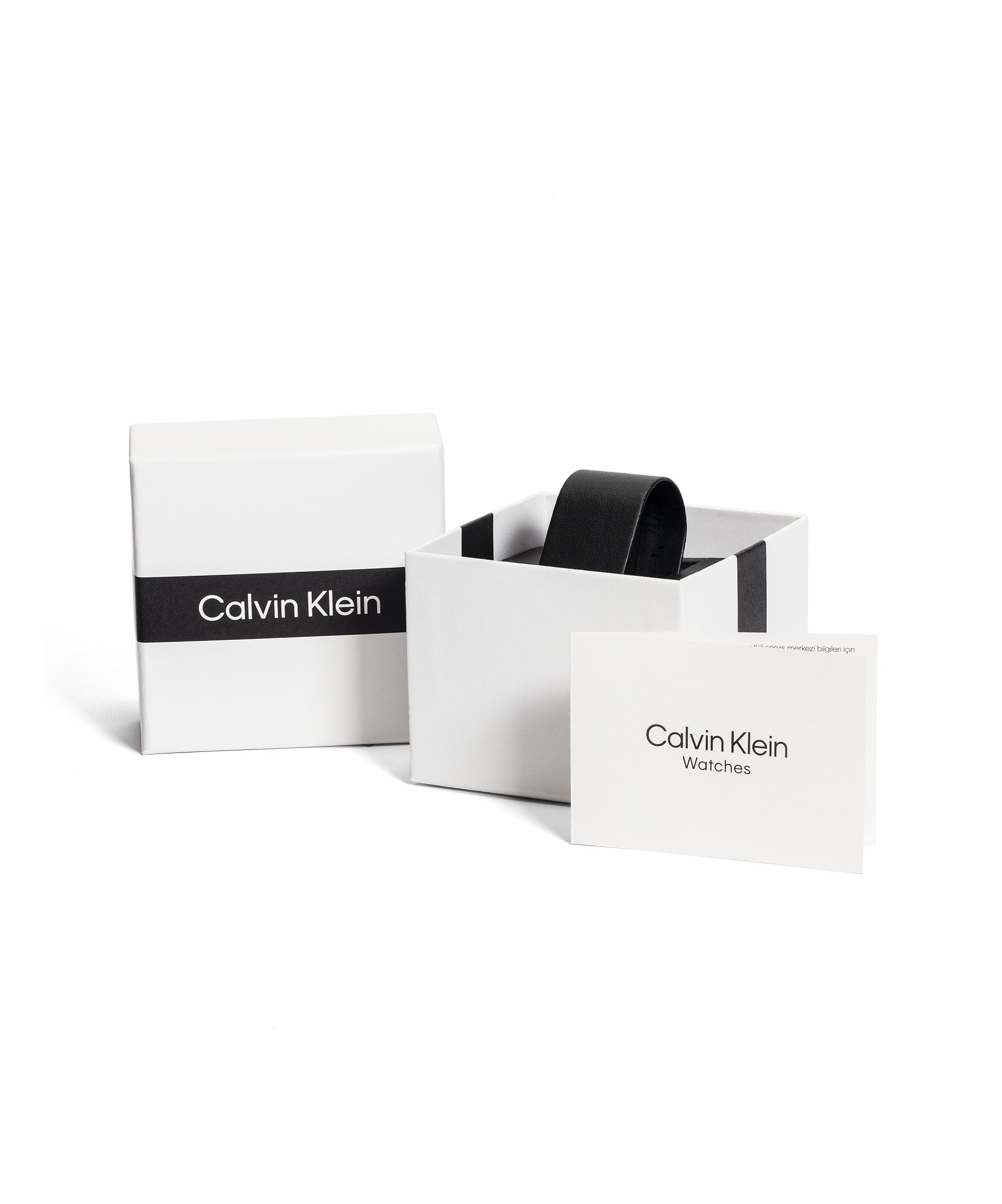 Calvin Klein Unisex Iconic Blue Logo Mesh Bracelet Watch