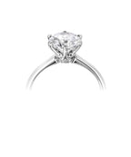 Platinum 1.20ct Lab Grown Round Brilliant Diamond Solitaire Ring
