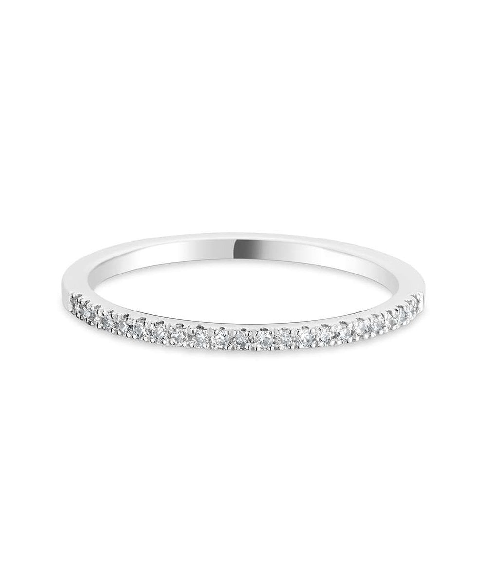 18ct White Gold 0.12ct Claw Set Diamond Ring