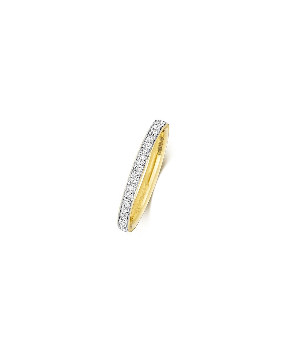 18ct Yellow Gold 0.25ct Diamond Set Ring