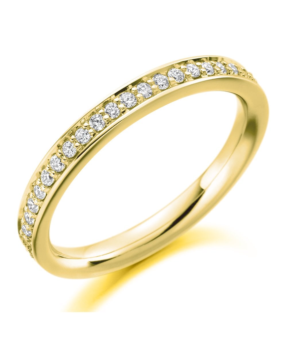18ct Yellow Gold 0.18ct Diamond Set Ring