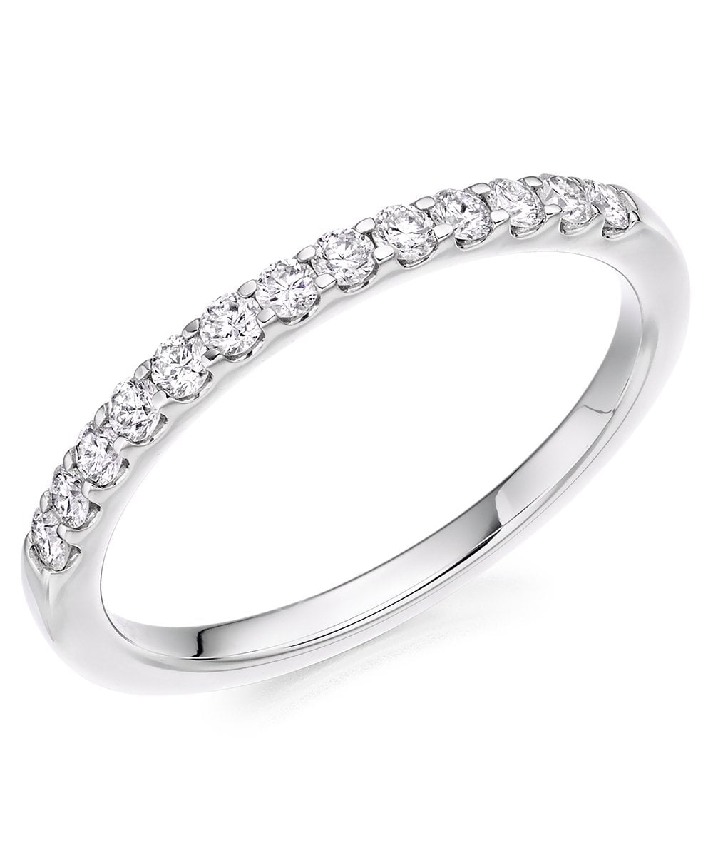18ct White Gold 0.33ct Diamond Set Ring