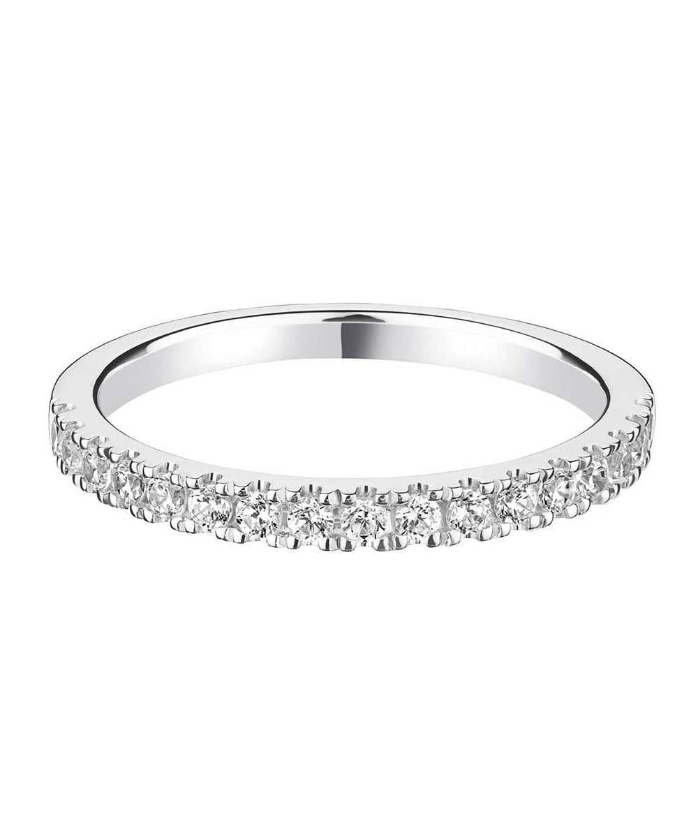 Platinum 0.34ct Diamond Set Ring