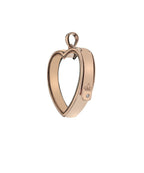 Anais Paris Large Heart Rose Gold Locket