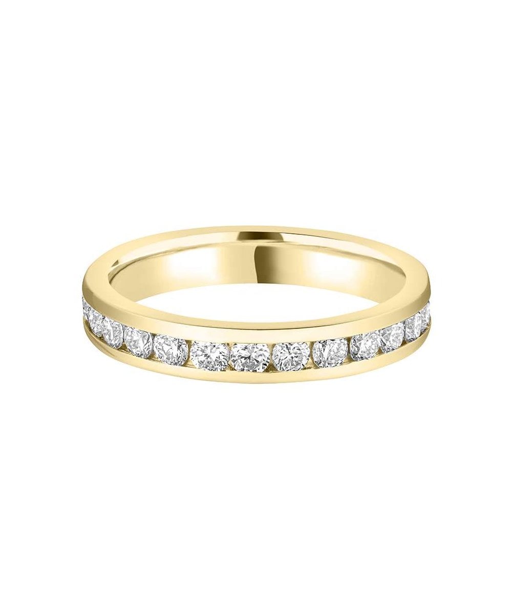 Channel Set Diamond Wedding Ring