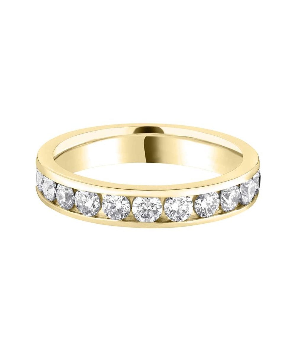 Channel Set Diamond Wedding Ring