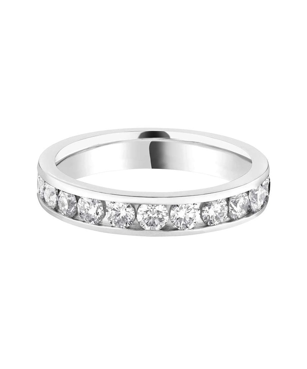 Channel Set Diamond Wedding Ring