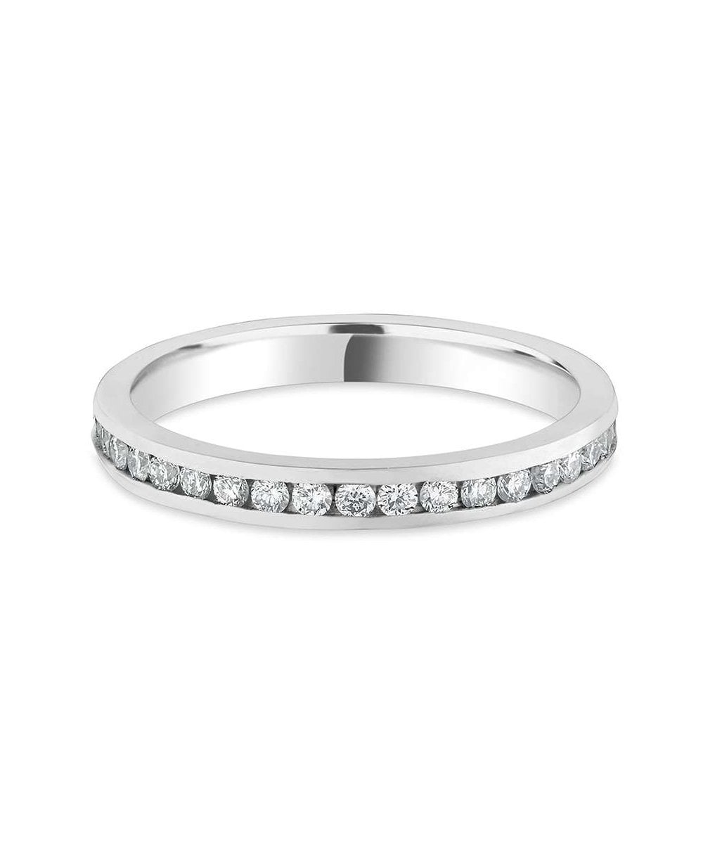 Channel Set Diamond Wedding Ring