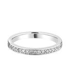 Grain Set Diamond Wedding Ring