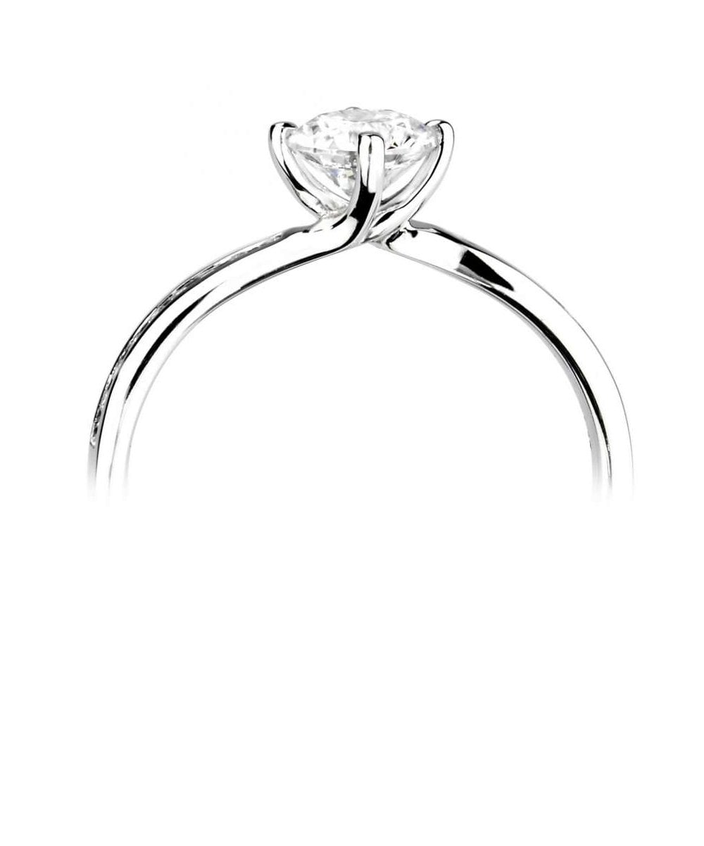18ct White Gold 0.65ct Diamond Solitaire Ring