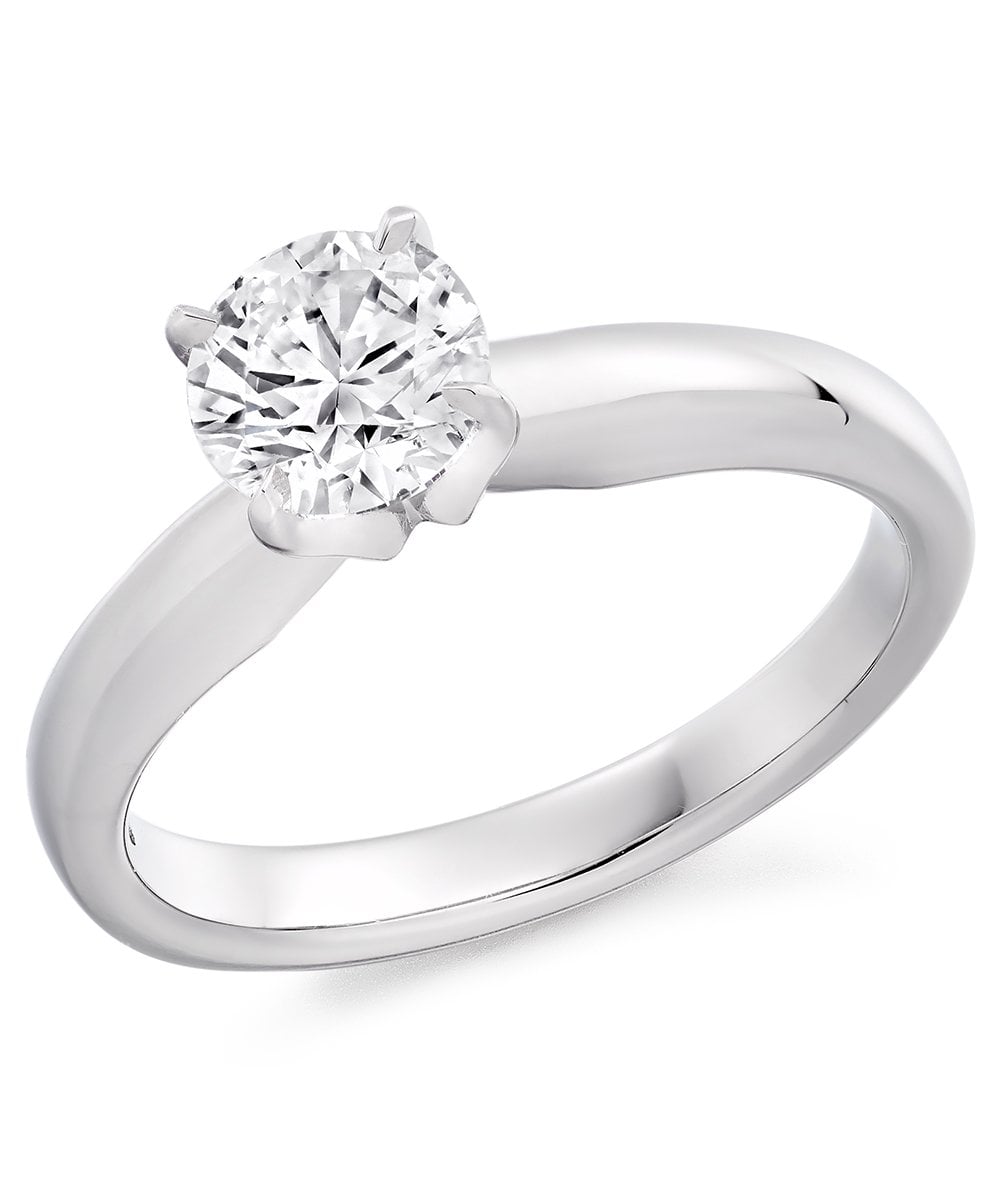 Platinum 1.01ct Diamond Solitaire Ring