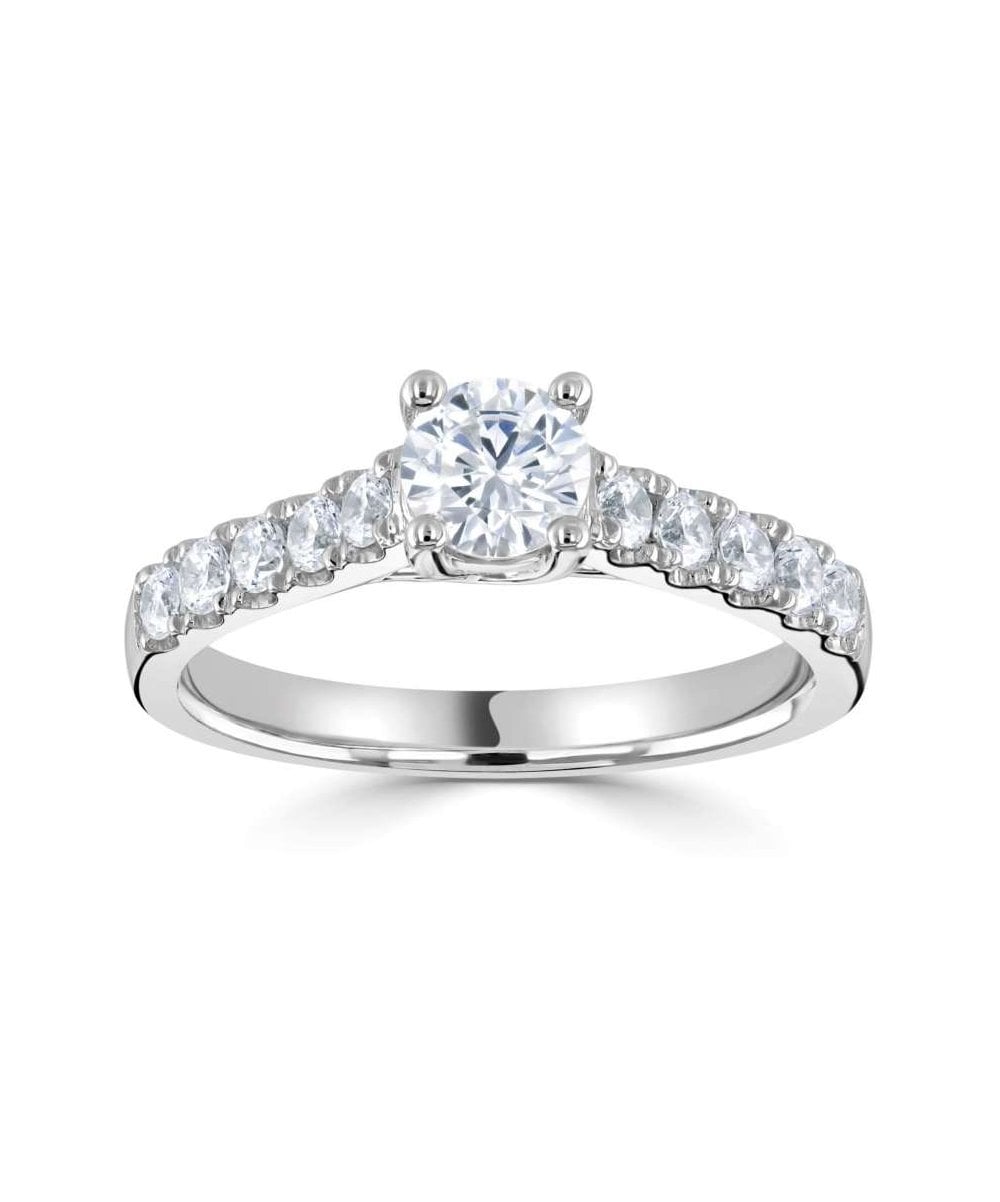 9ct White Gold 0.50ct Diamond Solitaire Ring