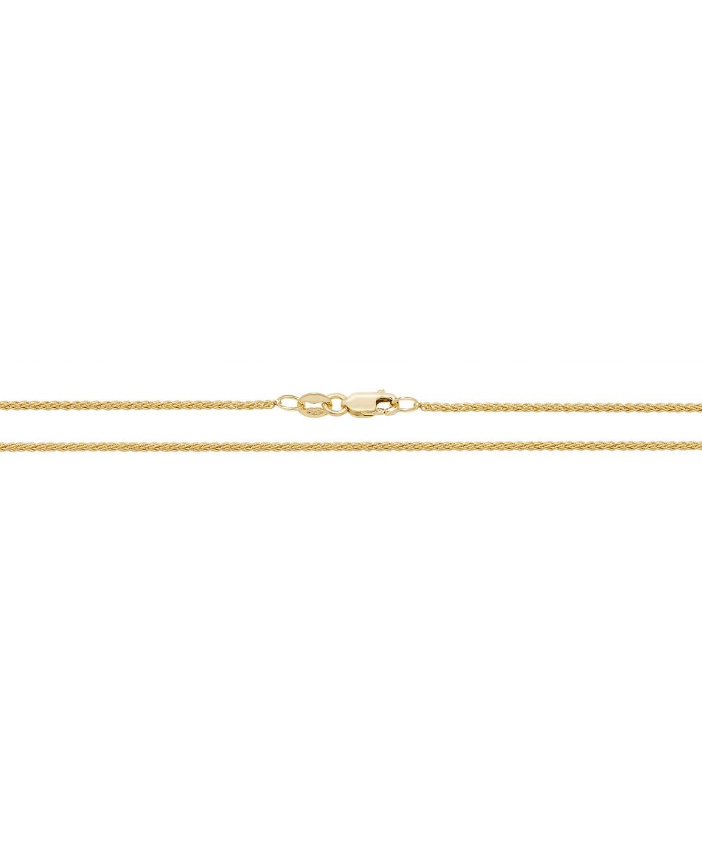 9ct Yellow Gold 22" Spiga Chain