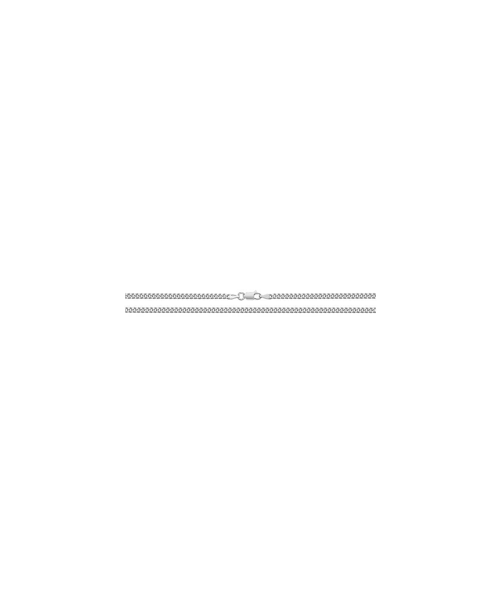 Sterling Silver 20" Close Curb Chain