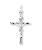 Sterling Silver Large Crucifix Pendant