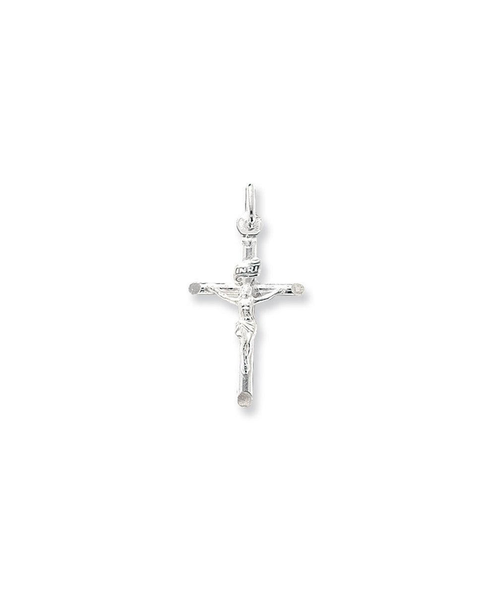 Sterling Silver Medium Sized Crucifix Pendant