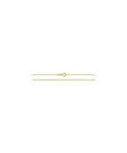 9ct Gold Diamond & Emerald Pendant