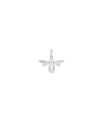 Sterling Silver Bee Charm Pendant