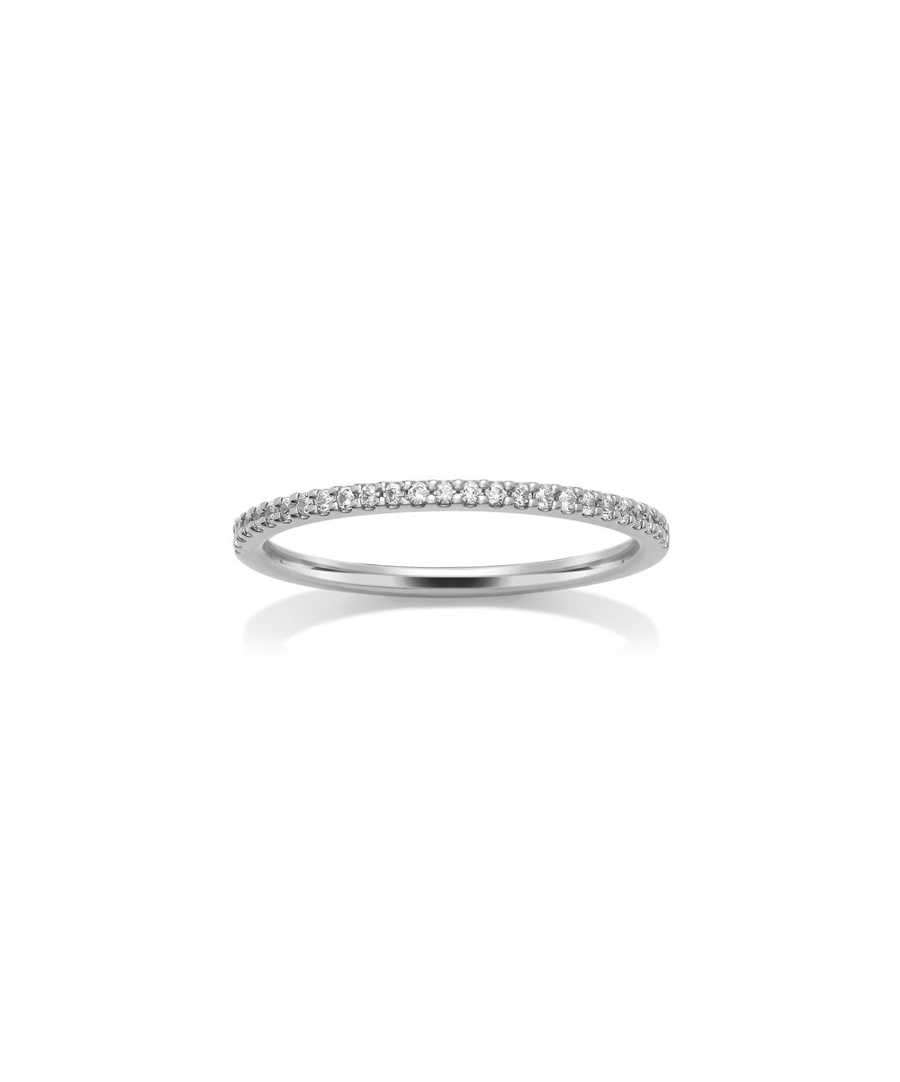 Bead Set Diamond Band