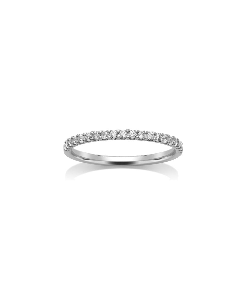 Bead Set Diamond Band