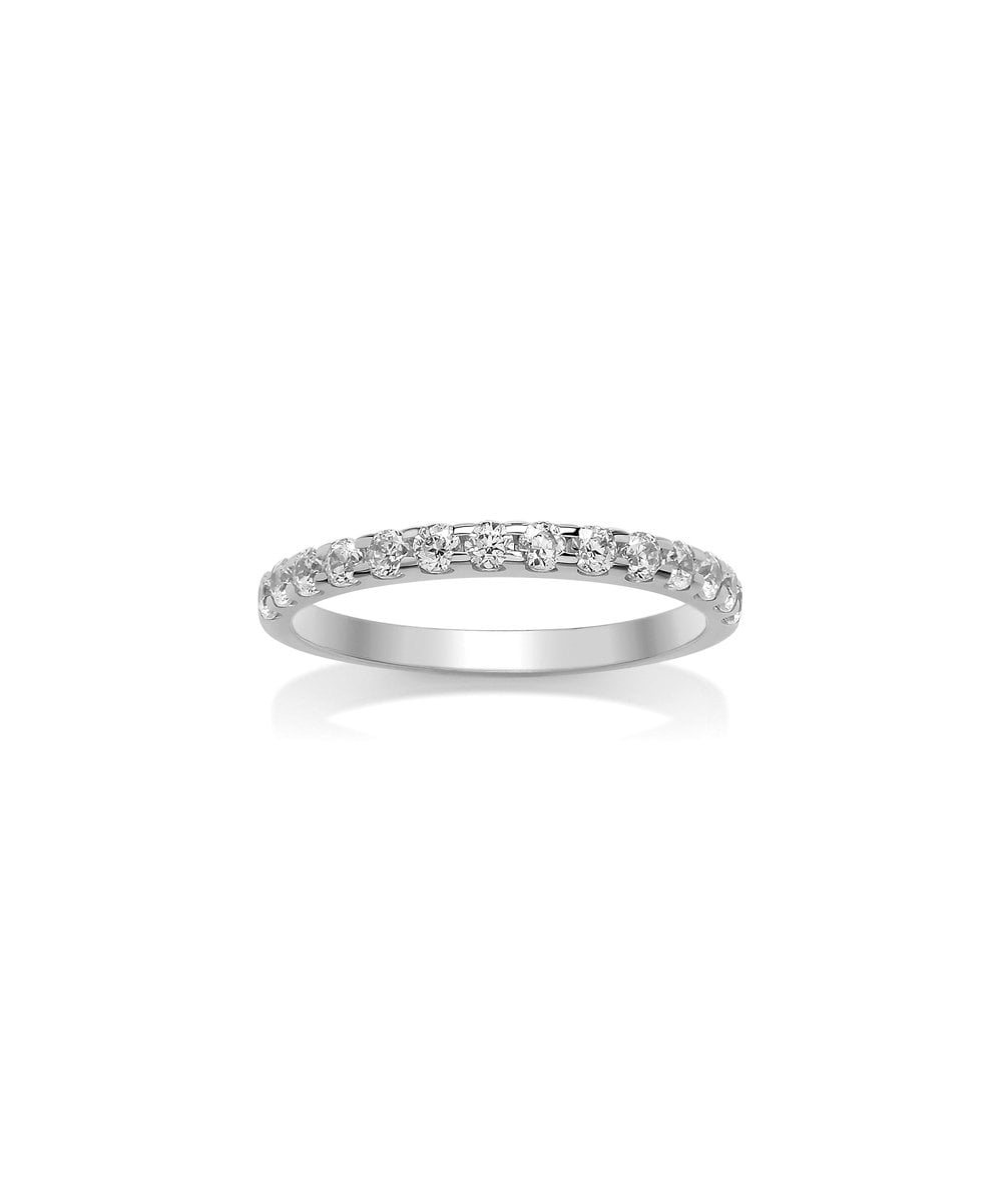 Bead Set Diamond Band