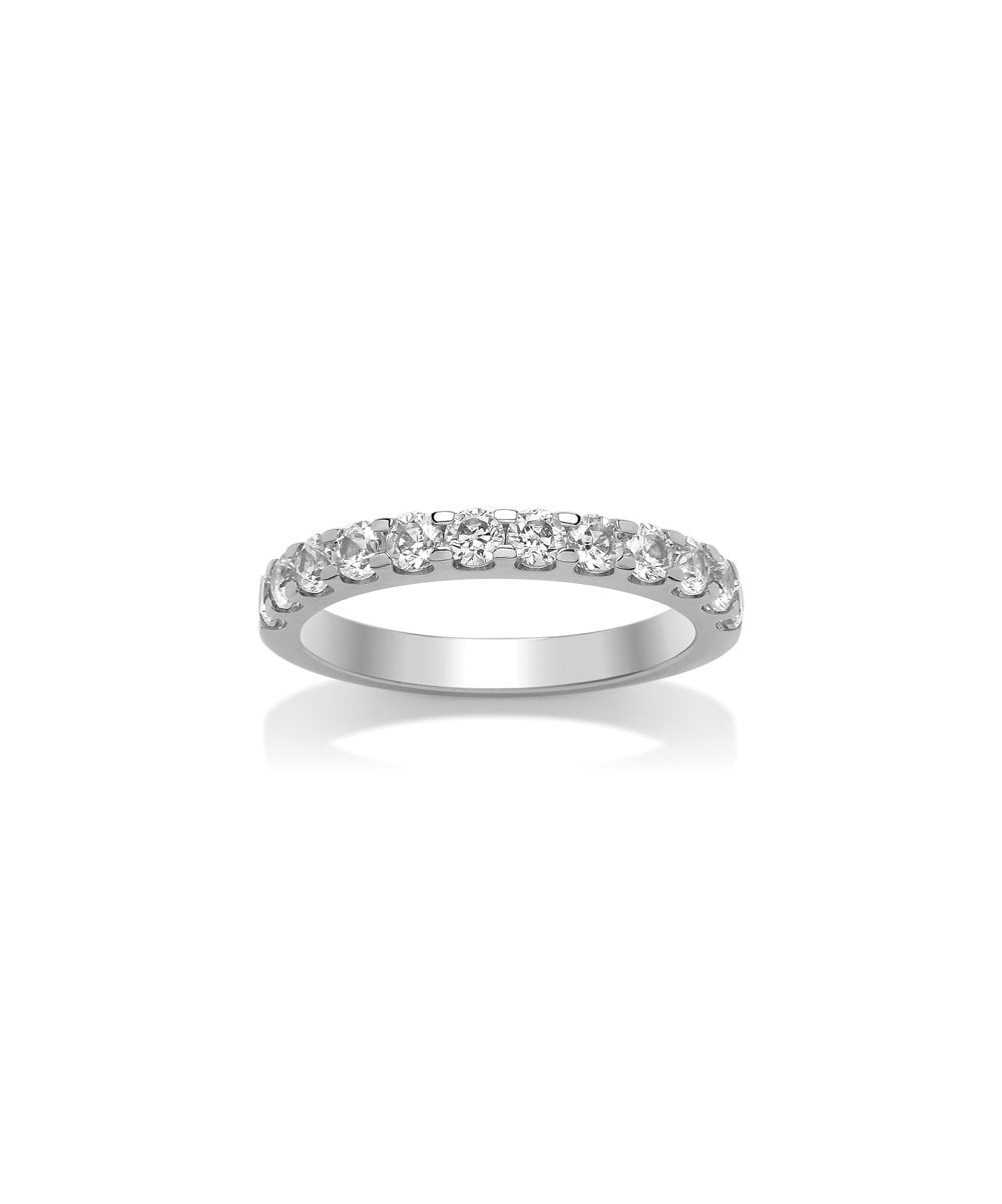 Bead Set Diamond Band
