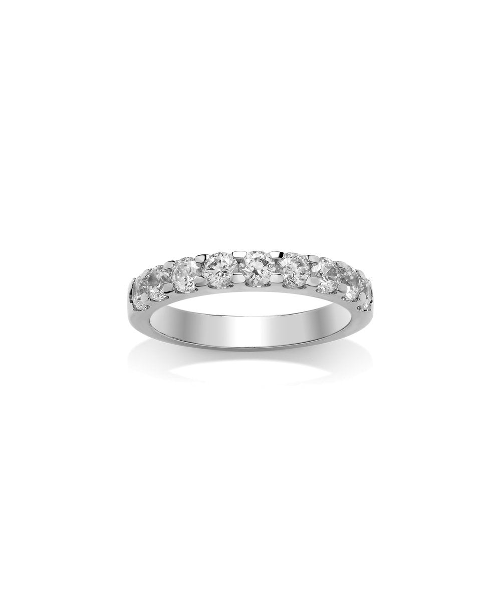 Bead Set Diamond Band