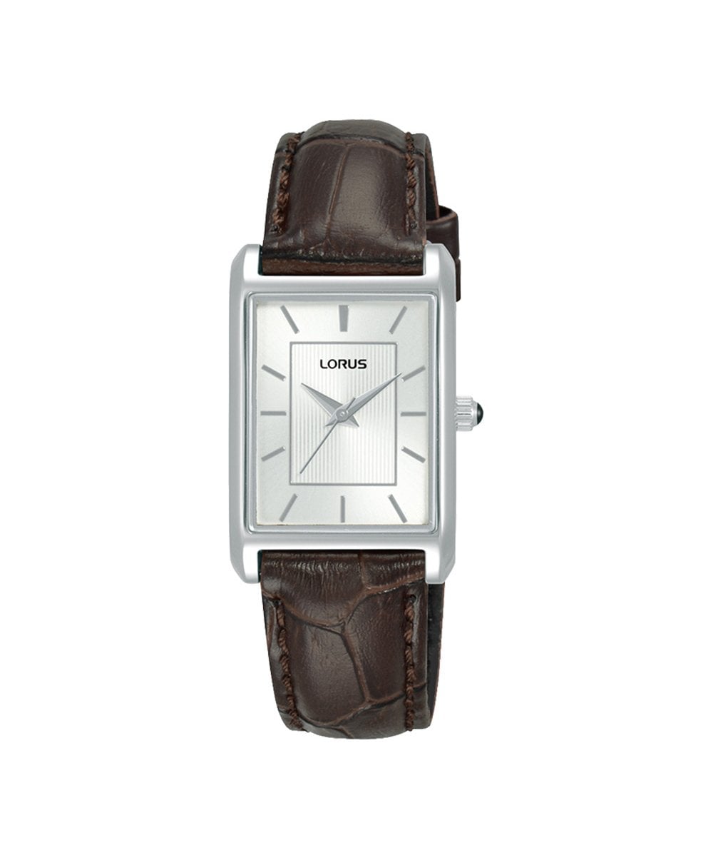 Lorus Brown Leather Strap Ladies Watch - RG289VX9