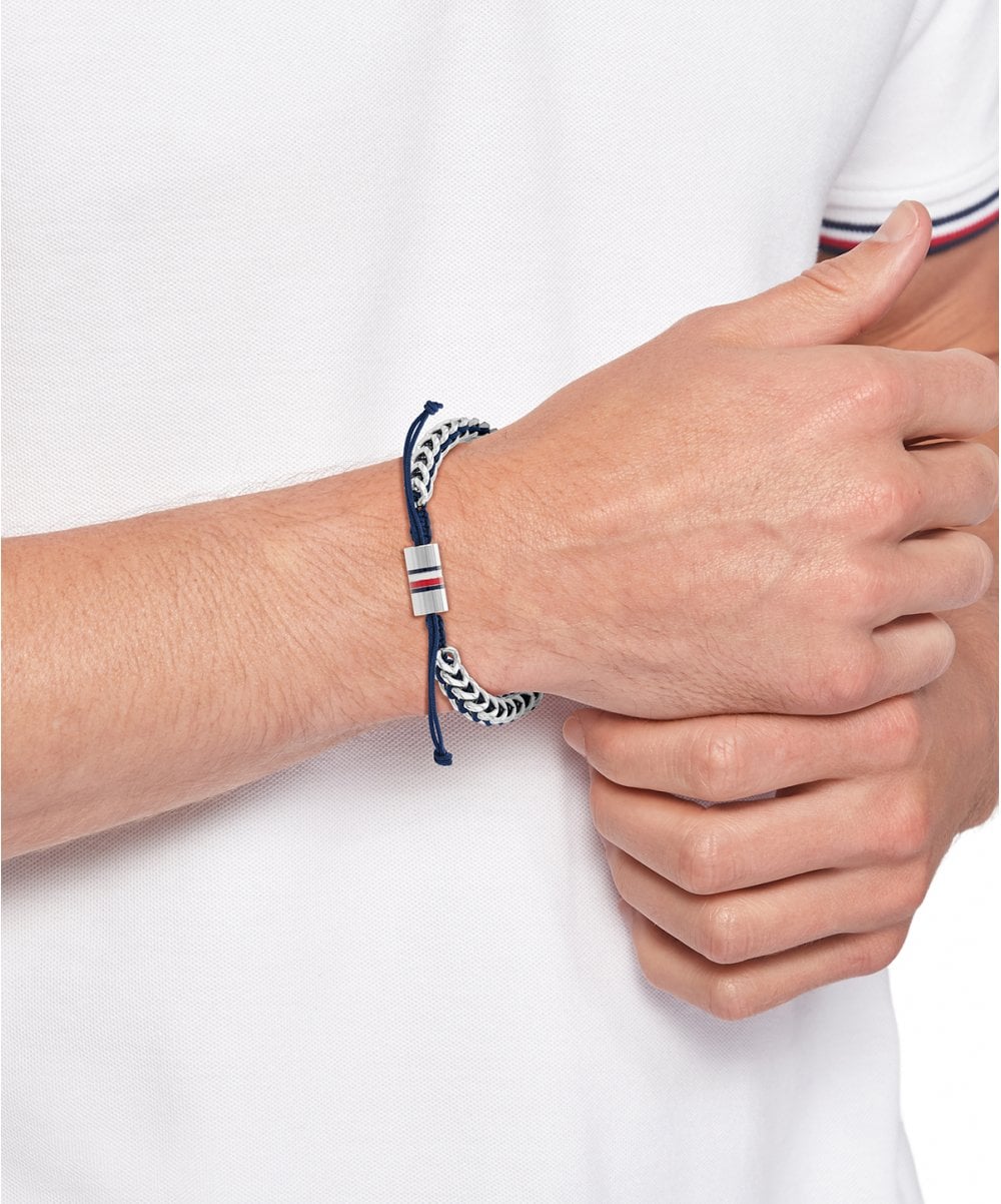 Tommy Hilfiger Braided Metal Gents Bracelet