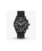 Citizen Eco-Drive Gents Military Style Black Fabric Strap Watch