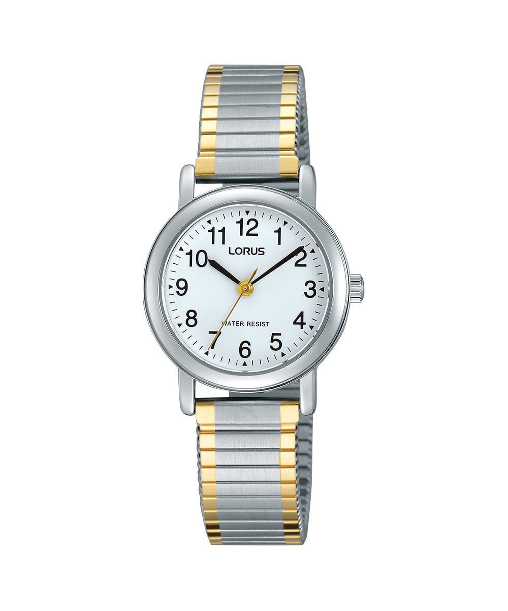 Lorus Two Tone Ladies Expanding Bracelet Watch - RRX05HX9