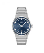 BOSS Candor Blue Dial Gents Bracelet Watch