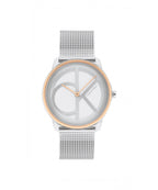 Calvin Klein Unisex Iconic Logo Mesh Bracelet Watch