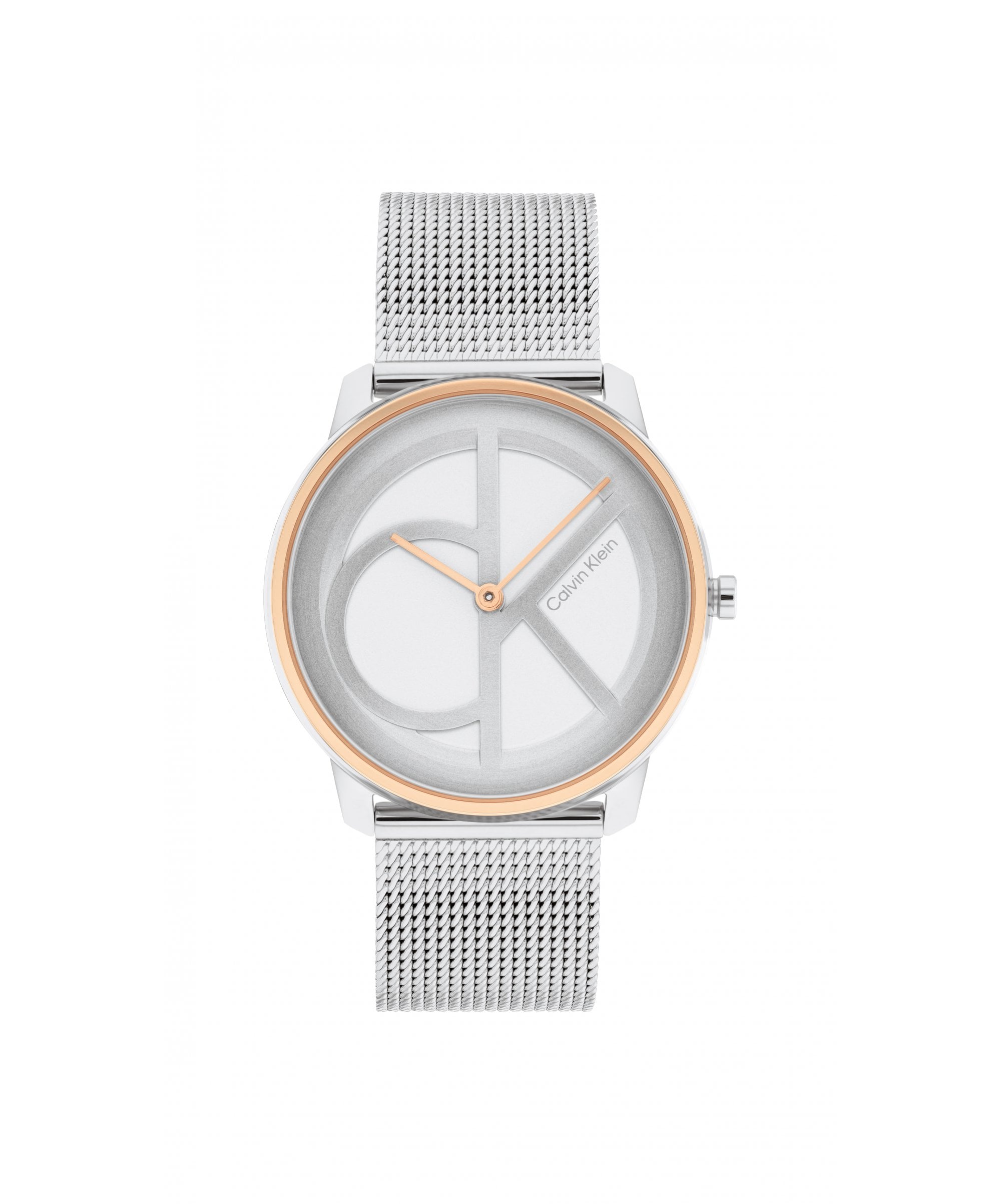 Calvin Klein Unisex Iconic Logo Mesh Bracelet Watch
