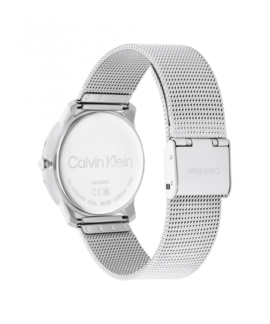 Calvin Klein Unisex Iconic Logo Mesh Bracelet Watch