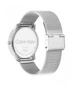 Calvin Klein Unisex Iconic Blue Logo Mesh Bracelet Watch