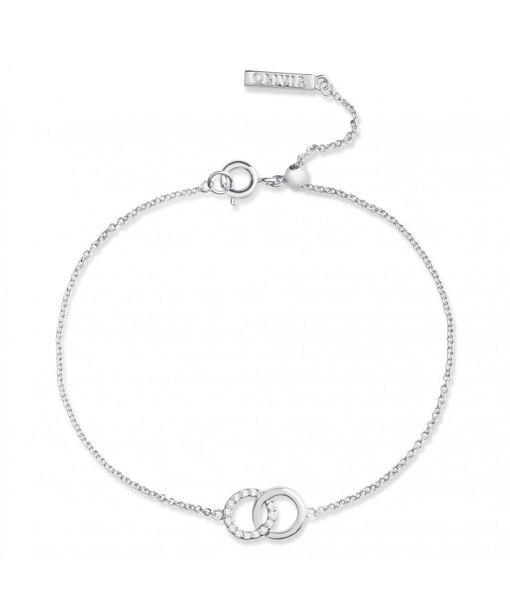 Olivia Burton Bejewelled Interlink Chain Bracelet