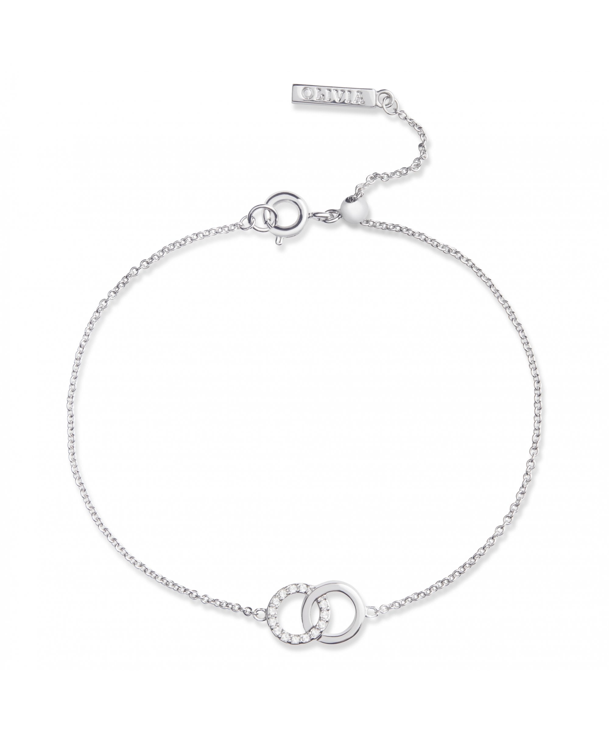 Olivia Burton Bejewelled Interlink Chain Bracelet