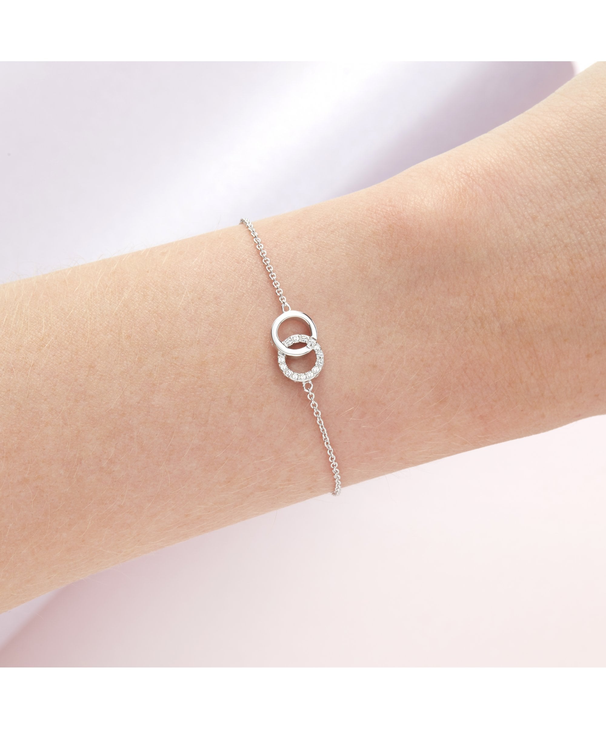 Olivia Burton Bejewelled Interlink Chain Bracelet