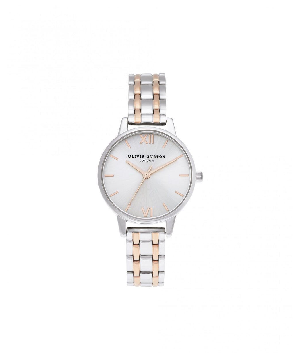 Olivia Burton England Two Tone Bracelet Watch
