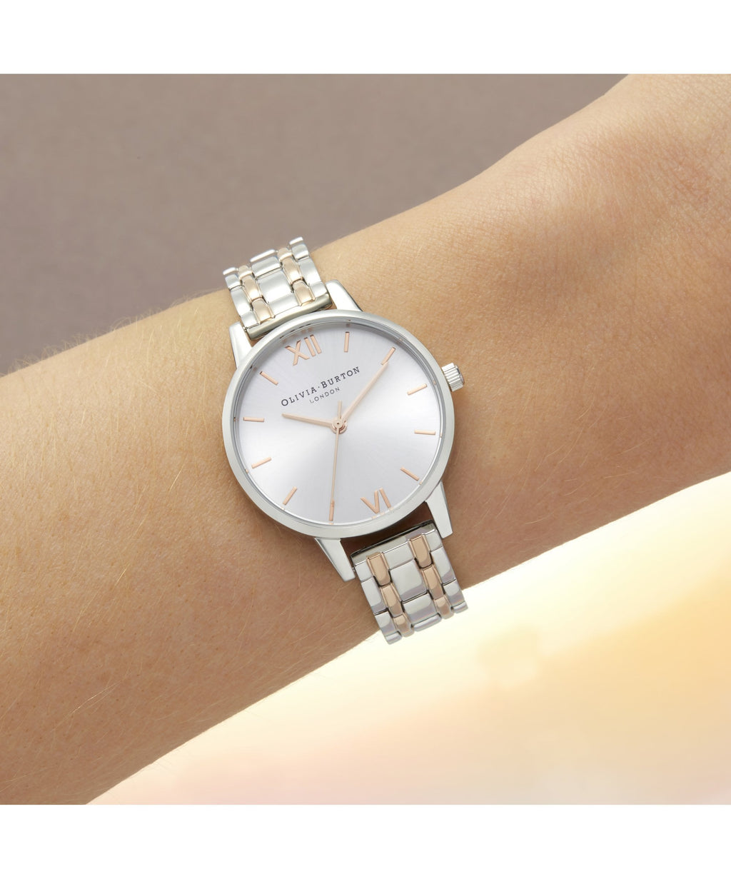Olivia Burton England Two Tone Bracelet Watch