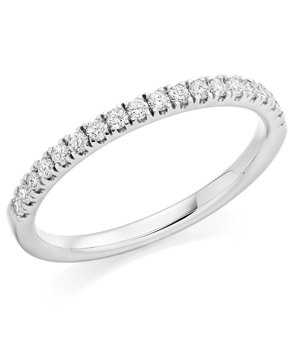 Platinum 0.24ct Lab Grown Diamond Eternity Ring